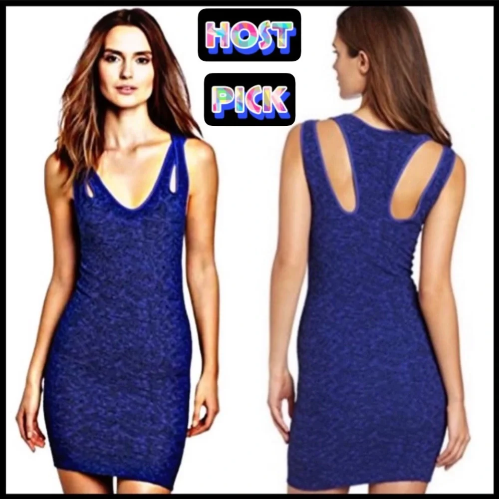 NWT BCBGeneration PERIBLU TWIST TANK BODYCON DRESS - Picture 1 of 10
